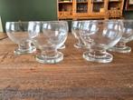 6 borrel/dessert glaasjes, Verzamelen, Glas en Borrelglaasjes, Ophalen, Zo goed als nieuw, Borrel- of Shotglas