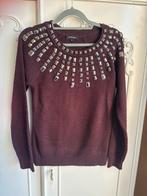 Zgan Bordeaux wol trui merk More & More maat 34, Ophalen of Verzenden, Zo goed als nieuw, Maat 34 (XS) of kleiner, Rood