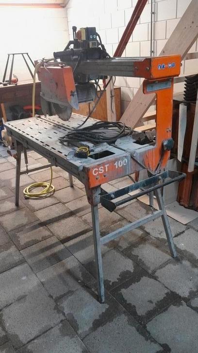 Clipper tegelzaagmachine cst 100, Doe-het-zelf en Verbouw, Gereedschap | Zaagmachines, Gebruikt, 600 tot 1200 watt, 70 mm of meer
