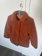 Bruine Teddy Jas - Maat 122/128, Ophalen of Verzenden, Zo goed als nieuw, Jongen of Meisje, Jas