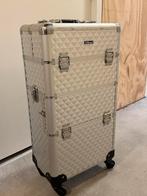 Siebel koffer / trolley kapperstrolley / makeupkoffer, Sieraden, Tassen en Uiterlijk, Koffers, Ophalen, Zo goed als nieuw, Hard kunststof