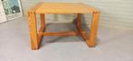 Vintage design grenen salontafel, vierkant, Ophalen, Tweedehands, Tweedehands, Tweedehands