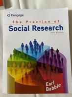 The practice of social research, Boeken, Studieboeken en Cursussen, Earl Babbie, Nieuw, Ophalen of Verzenden, WO