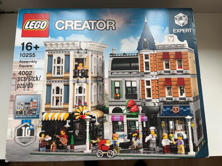 Lego Creator Assembly Square 10255 - Modulaire Gebouwen, Kinderen en Baby's, Speelgoed | Duplo en Lego, Zo goed als nieuw, Lego