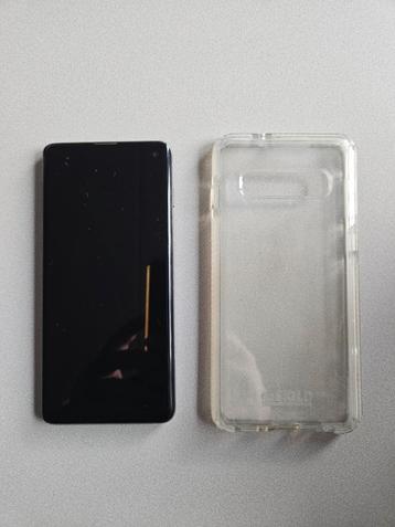 Samsung Galaxy S10 + hoesje beschikbaar voor biedingen