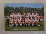 Elftalkaart Fc Koln jaren 80(1), Ophalen of Verzenden, Zo goed als nieuw, Buitenlandse clubs