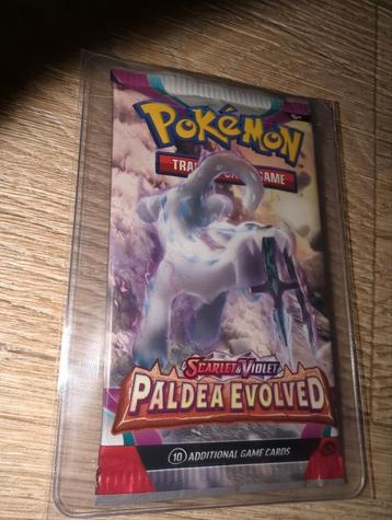 Paldea evolved booster pack SEALED  beschikbaar voor biedingen