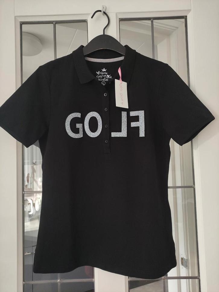 Nieuwe Grils Golf Polo Shirt Maat L (valt als M), Kleding | Dames, T-shirts, Nieuw, Maat 38/40 (M), Zwart, Korte mouw, Ophalen of Verzenden