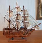 Vintage Houten Zeilschip Model, Ophalen, Gebruikt, 1:50 tot 1:200, Overige merken