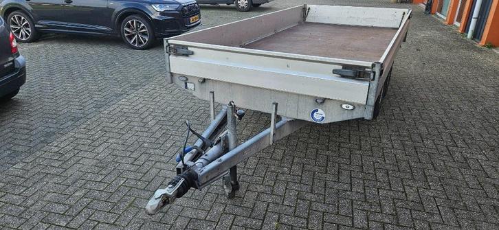 Hapert tandemasser 3500kg 4x1.8m harde bodem, Auto diversen, Aanhangers en Bagagewagens, Gebruikt, Ophalen