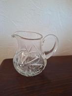 Kristallen koffiemelk kan, Antiek en Kunst, Antiek | Glas en Kristal, Ophalen of Verzenden