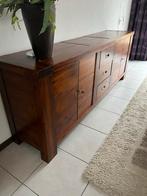 Mooie houten dressoir, Huis en Inrichting, Ophalen, Gebruikt, 150 tot 200 cm, Eikenhout