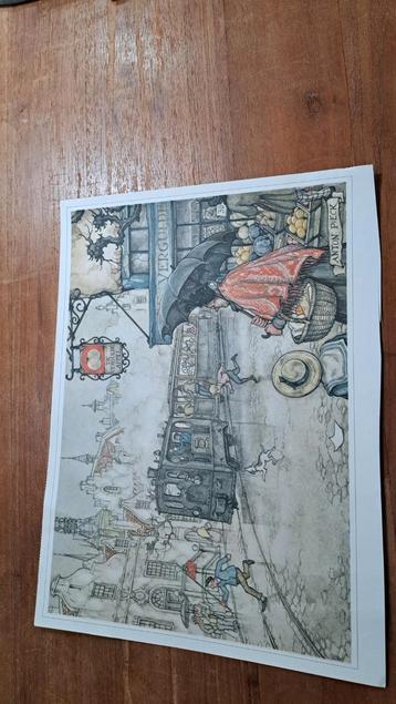 Prenten Anton Pieck beschikbaar voor biedingen