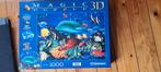 Clementoni 3D Magic Puzzel - Dolphin Reef  - 1000 stukjes, Ophalen of Verzenden, 500 t/m 1500 stukjes, Zo goed als nieuw, Legpuzzel