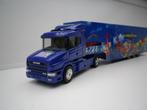 Herpa Scania T164 Goodyear racetrailer. Nieuw, Hobby en Vrije tijd, Modelauto's | 1:87, Ophalen of Verzenden, Nieuw, Bus of Vrachtwagen