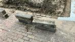 Palissade blokken 60x15x15 antraciet 16 stuks, Tuin en Terras, Gebruikt, Minder dan 30 cm, Ophalen of Verzenden, 60 tot 100 cm