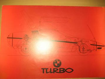 BMW Turbo 1972 folder brochure beschikbaar voor biedingen