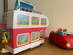 Peppa Pig Camper met Auto, Ophalen of Verzenden, Gebruikt, Poppenhuis