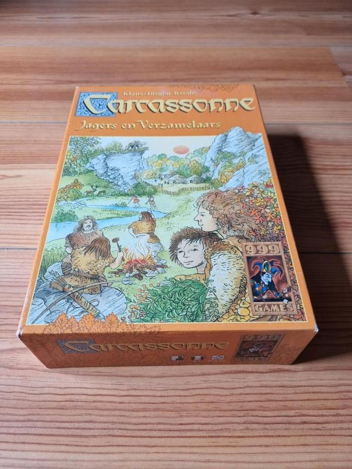Carcassonne bordspel, Hobby en Vrije tijd, Gezelschapsspellen | Bordspellen, Zo goed als nieuw, Drie of vier spelers, Vijf spelers of meer