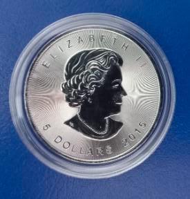 Maple Leaf  2015, Postzegels en Munten, Edelmetalen en Baren, Zilver, Ophalen of Verzenden