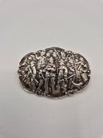 Zilveren Broche de Nachtwacht, Ophalen of Verzenden, Zilver, Broche