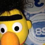 Tyco vintage Bert handpop Bert en Ernie 29 cm, Nieuw, Ophalen of Verzenden