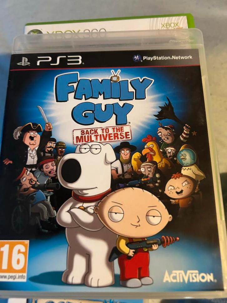 Family Guy: Back to the Multiverse - PS3, Spelcomputers en Games, Games | Overige, Gebruikt, Avontuur en Actie, 2 spelers, Vanaf 16 jaar