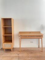 Mooie Kast en Bureau Set La Redoute, Ophalen, Minder dan 50 cm, 100 tot 150 cm, Eikenhout