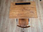 Leuk vintage schooltafeltje met stoel., Ophalen, Gebruikt, 50 tot 100 cm, 50 tot 75 cm