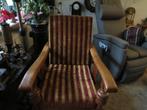 stoel, Huis en Inrichting, Stoelen, Gebruikt, Bruin, Verzenden, Leun stoel