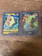 Pokemon Morpeko V en Tyranitar V, Hobby en Vrije tijd, Verzamelkaartspellen | Pokémon, Ophalen of Verzenden, Gebruikt, Meerdere kaarten