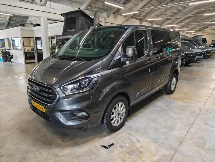 Ford Transit Custom 280 2.0 TDCI 130 pk L1H1 Limited DC, Auto's, Bestelauto's, Bedrijf, Te koop, ABS, Airbags, Airconditioning