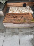 Lounge tafel buiten, Tuin en Terras, Tuintafels, Ophalen, Gebruikt, Rechthoekig, Hout