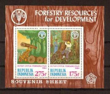 Indonesie Zonnebloem nr 1192 postfris 1984 beschikbaar voor biedingen