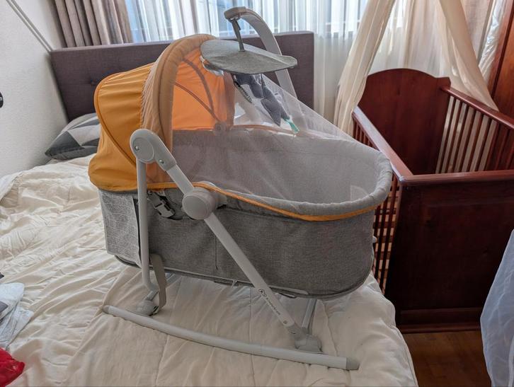 Kinderkraft Nola 5 in 1 wiegje, Kinderen en Baby's, Babywiegjes en Ledikanten, Zo goed als nieuw, Wieg, Ophalen