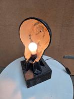 Zelfbouw lamp gemaakt van gietijzeren drinkbak (FRL), Ophalen of Verzenden