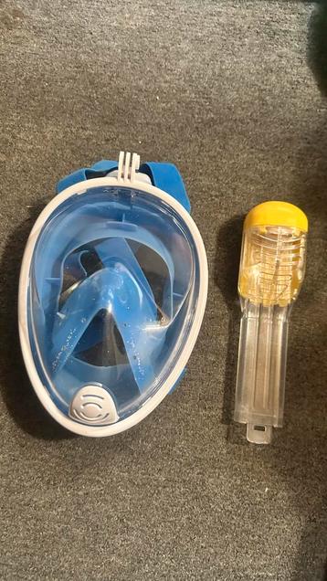 Volgelaats snorkelmasker met camera mount beschikbaar voor biedingen