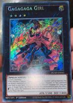 Yu-Gi-Oh! Gagagaga Girl DUAD 1st Edition !, Verzenden, Zo goed als nieuw, Losse kaart, Foil