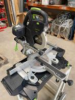 Festool ks 60 E met onderstel, Doe-het-zelf en Verbouw, Gereedschap | Zaagmachines, 70 mm of meer, Ophalen of Verzenden, Zo goed als nieuw