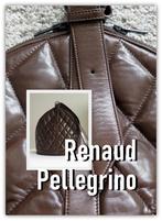 Renaud Pellegrino design Paris, handbag, tas, kleur bruin, Ophalen of Verzenden, Zo goed als nieuw, Bruin, Handtas