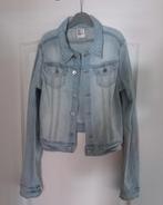 H&M Denim Jasje Lichtblauw Maat S. Maat 34, H&M, Blauw, Ophalen of Verzenden, Zo goed als nieuw