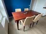 Kersenhouten tafel 160x80 cm, Ophalen, Gebruikt, 50 tot 100 cm, 150 tot 200 cm