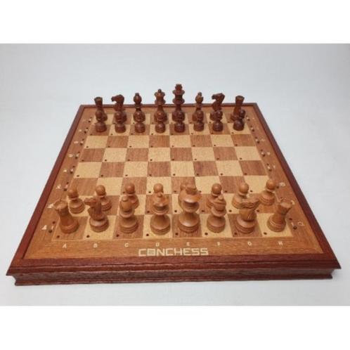 # Conchess Chess Ambassador Schaakcomputer van Hout., Hobby en Vrije tijd, Gezelschapsspellen | Bordspellen, Gebruikt, Ophalen