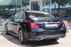 Mercedes C-Klasse C180 AMG-Line 156pk | Virtual | Camera | M, 730 kg, Met garantie (alle), Zwart, Bedrijf