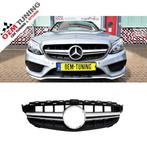 Mercedes-Benz C-Class W205 | C63 AMG Grille SILVER | 14-18 |, Ophalen of Verzenden
