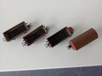 4 Vintage blikken Marklin wagons 364 381 365 (800), Hobby en Vrije tijd, Ophalen, Wisselstroom, Gebruikt, Wagon