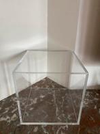 Perspex display (sokkel) 5 stuks, transparant, 10 x10x 10 cm, Ophalen, Zo goed als nieuw