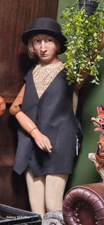 Antieke Franse Etalagepoppen, jaren 20 schoenen, Antiek en Kunst, Curiosa en Brocante, Ophalen