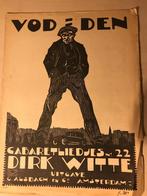 VODDEN van Dirk Witte partituur uitg. Alsbach; houtsnee J. B, Muziek en Instrumenten, Bladmuziek, Zang, Overige genres, Gebruikt