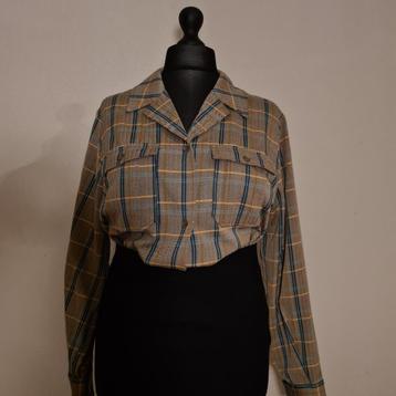 Another Label Grunge Indie Rockabilly Noa Check Shirt beschikbaar voor biedingen